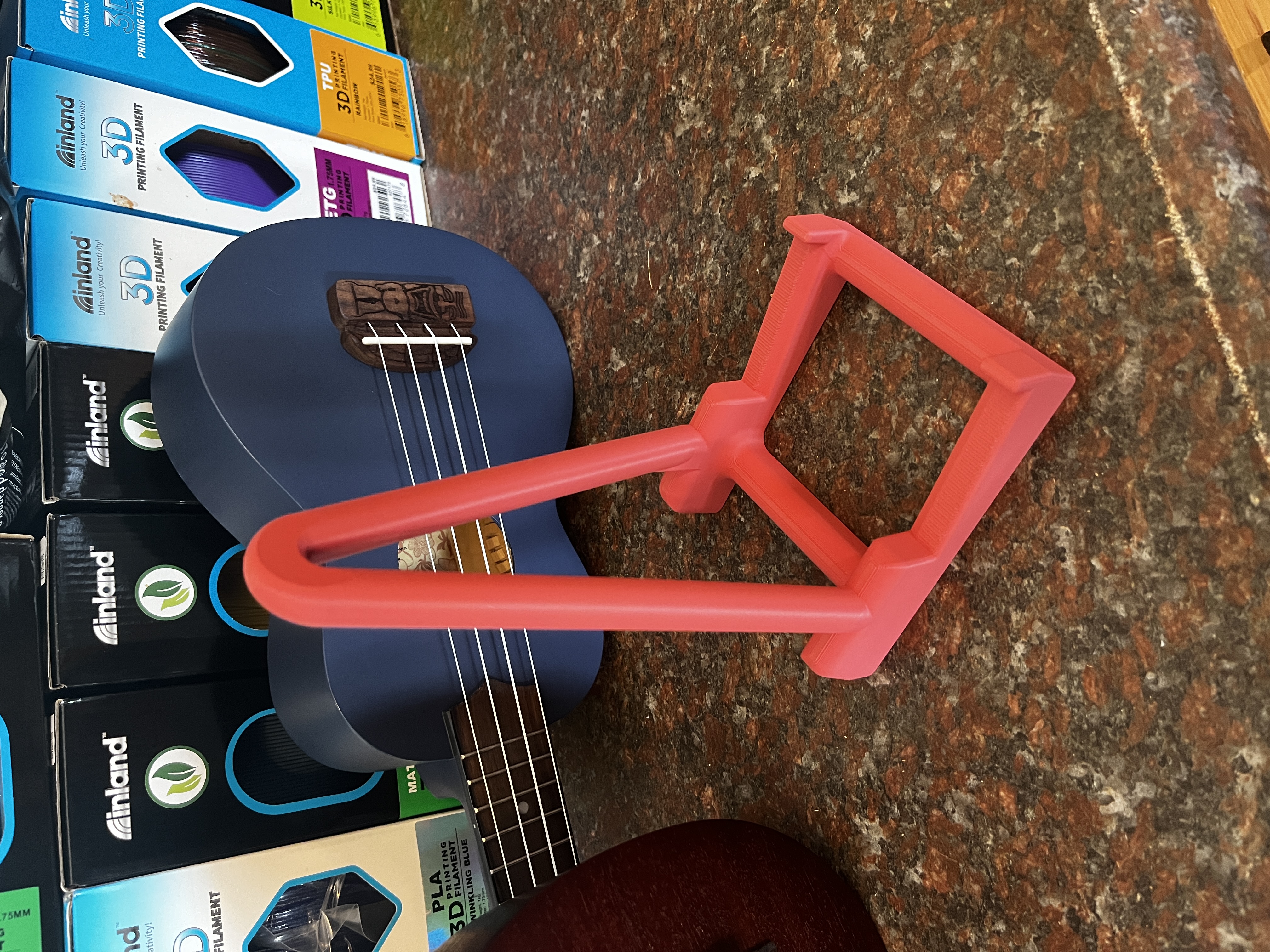 Miniatura 5 do modelo 3D Ukelele Stand