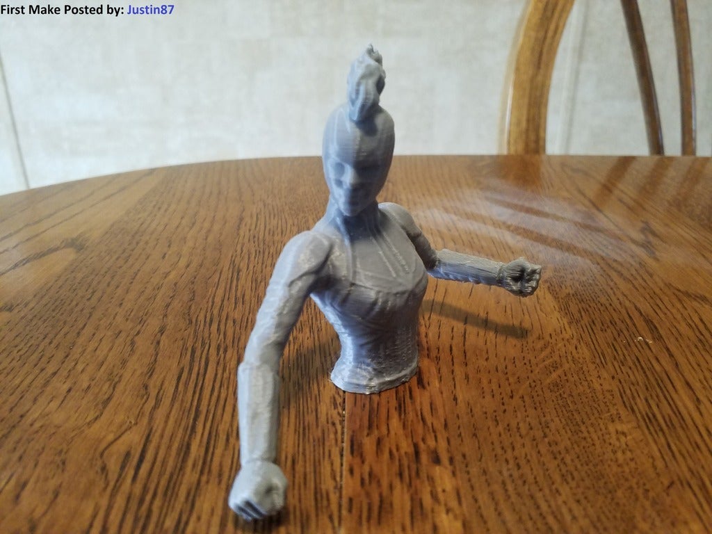 Miniatura 7 do modelo 3D Captain Marvel