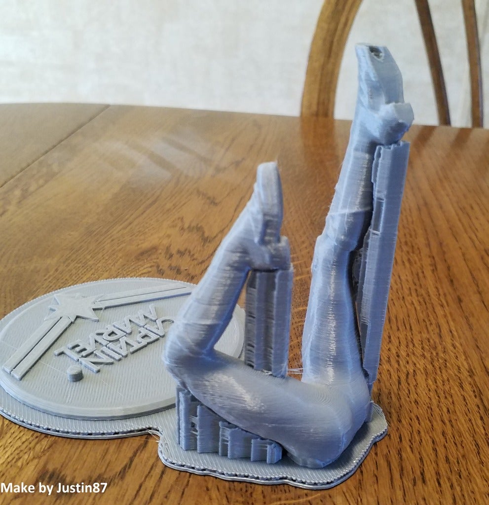 Miniatura 10 do modelo 3D Captain Marvel