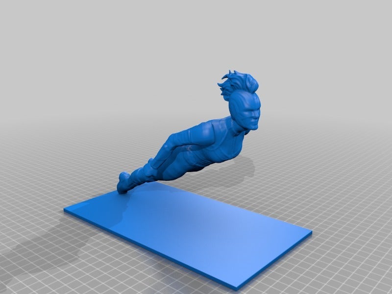 Miniatura 17 do modelo 3D Captain Marvel