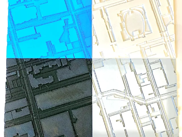 Toronto Dundas+Church Tactile Map