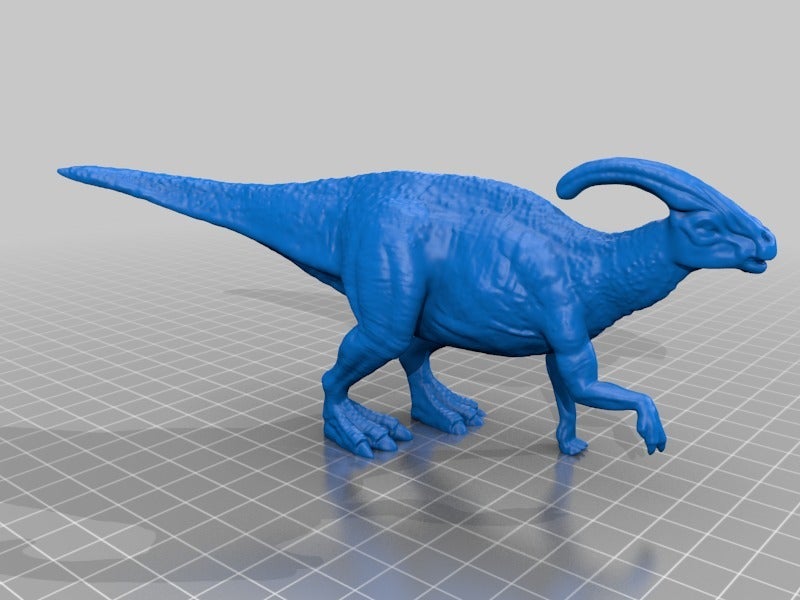 Miniatura 3 do modelo 3D Parasaurolophus