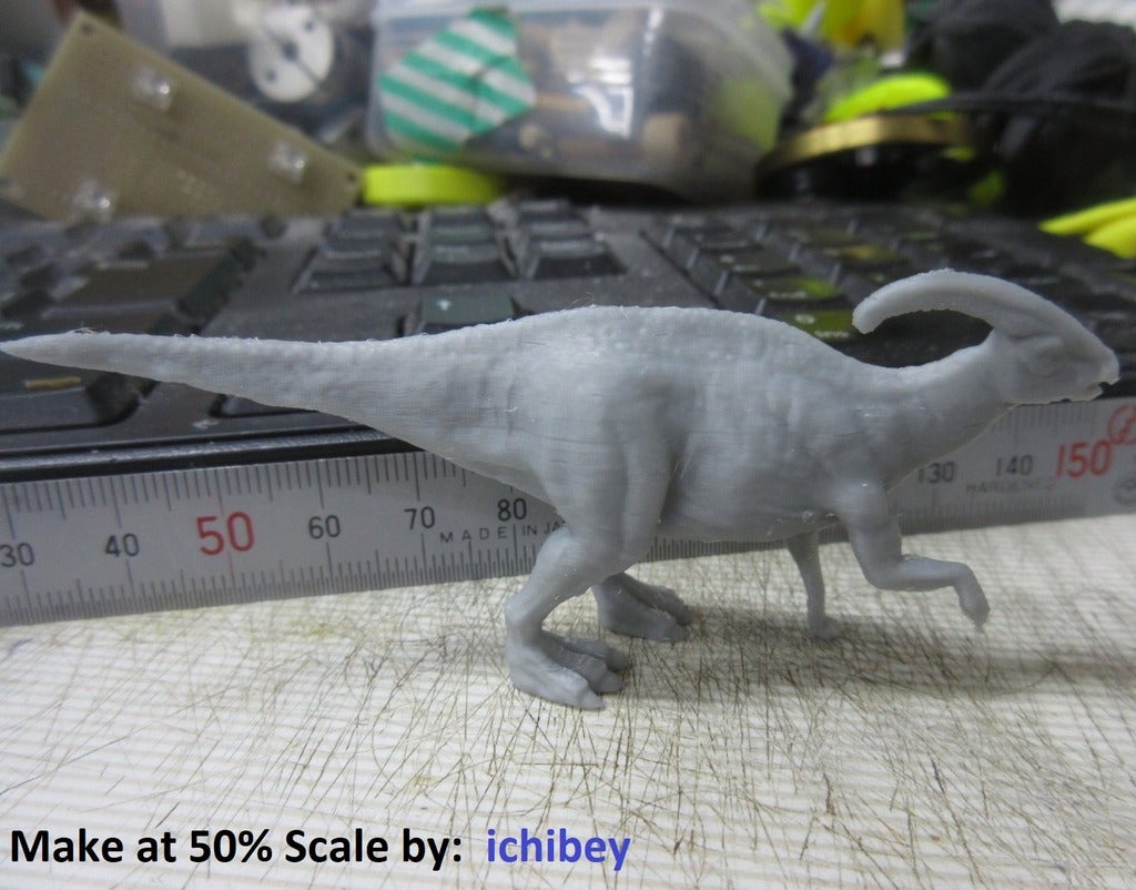 Miniatura 4 do modelo 3D Parasaurolophus