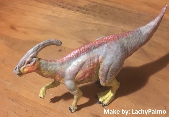 Miniatura 5 do modelo 3D Parasaurolophus