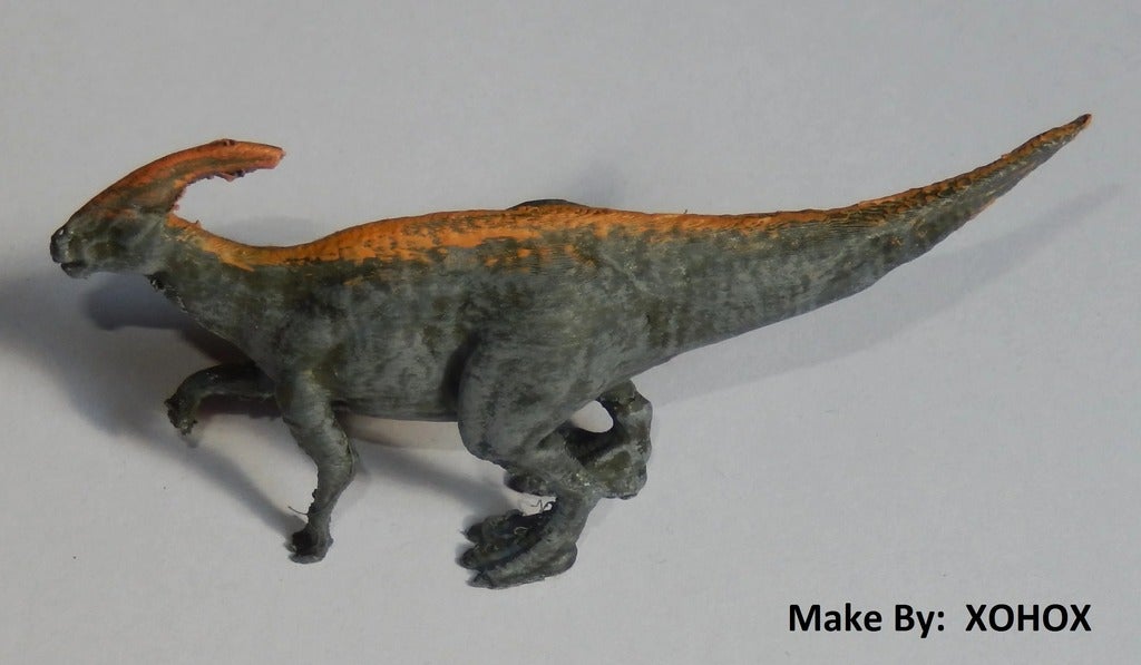 Miniatura 7 do modelo 3D Parasaurolophus