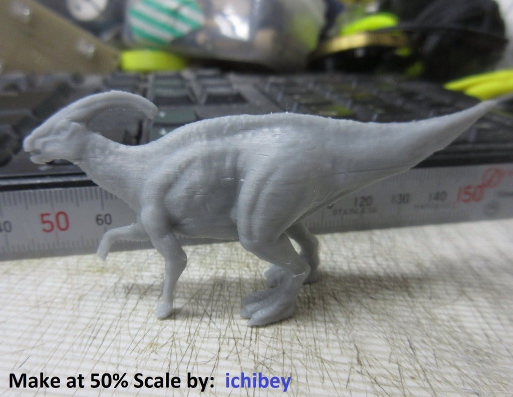 Miniatura 9 do modelo 3D Parasaurolophus