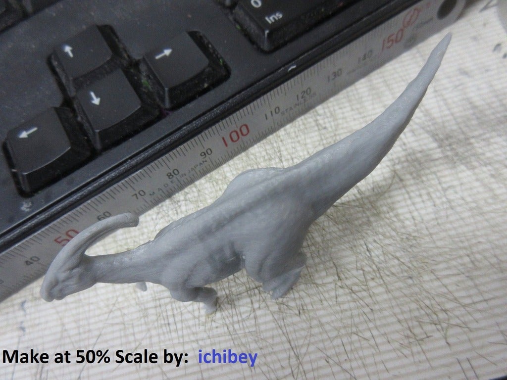 Miniatura 14 do modelo 3D Parasaurolophus