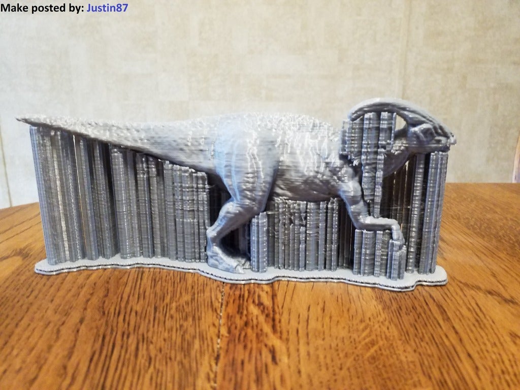 Miniatura 15 do modelo 3D Parasaurolophus