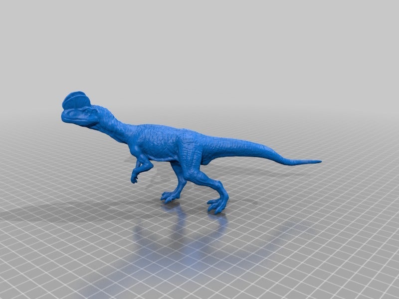 Miniatura 4 do modelo 3D Dilophosaurus