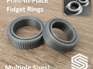 Design Fidget Ring - Print-In-Place by UniversalMaker | Download free ...