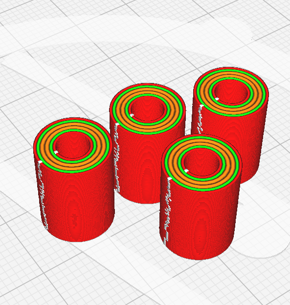 Elegoo Neptune 4 bed leveling spacers TPU