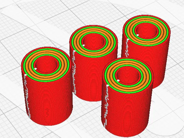 Elegoo Neptune 4 bed leveling spacers TPU