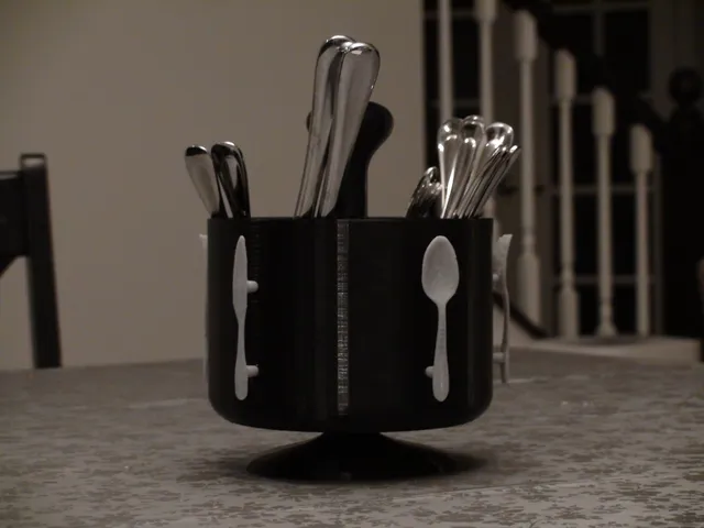 Spinning Cutlery Rack