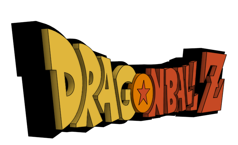 Dragonball/ Dragonball Z Logo by Kat | Download free STL model ...