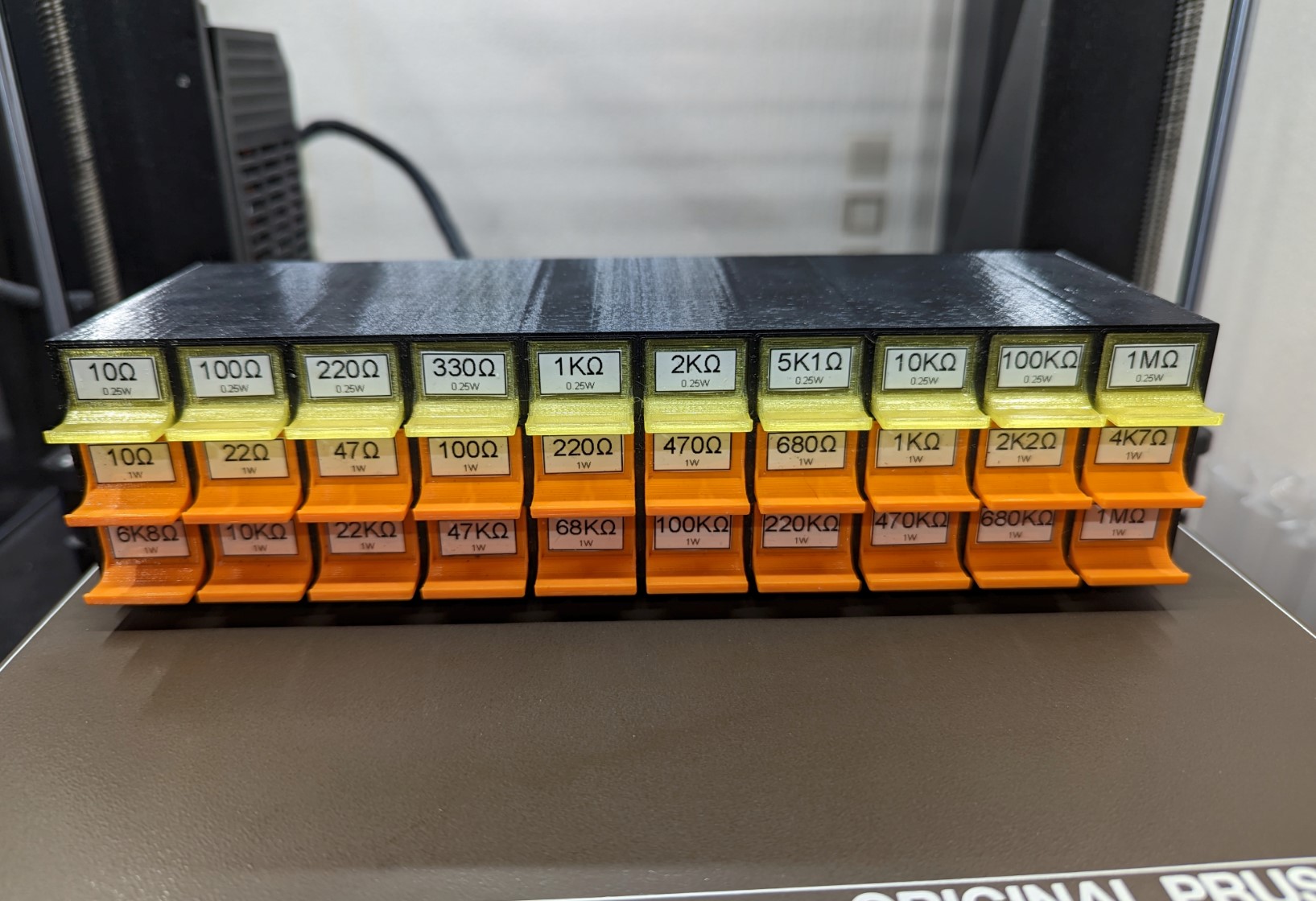 Resistor Storage Box 3x10 by Wizavich Download free STL model