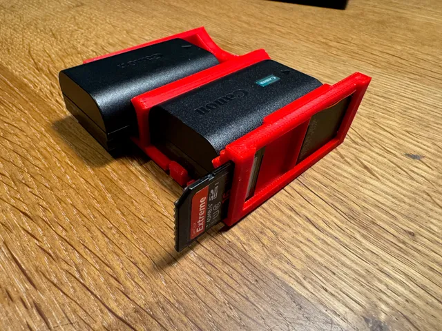 LP E6NH Duo Case with SD-Card-Option