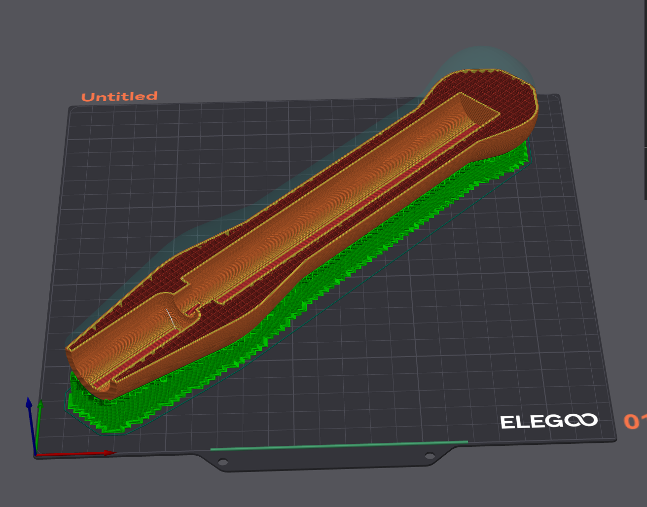 Miniatura 2 do modelo 3D Mop handle