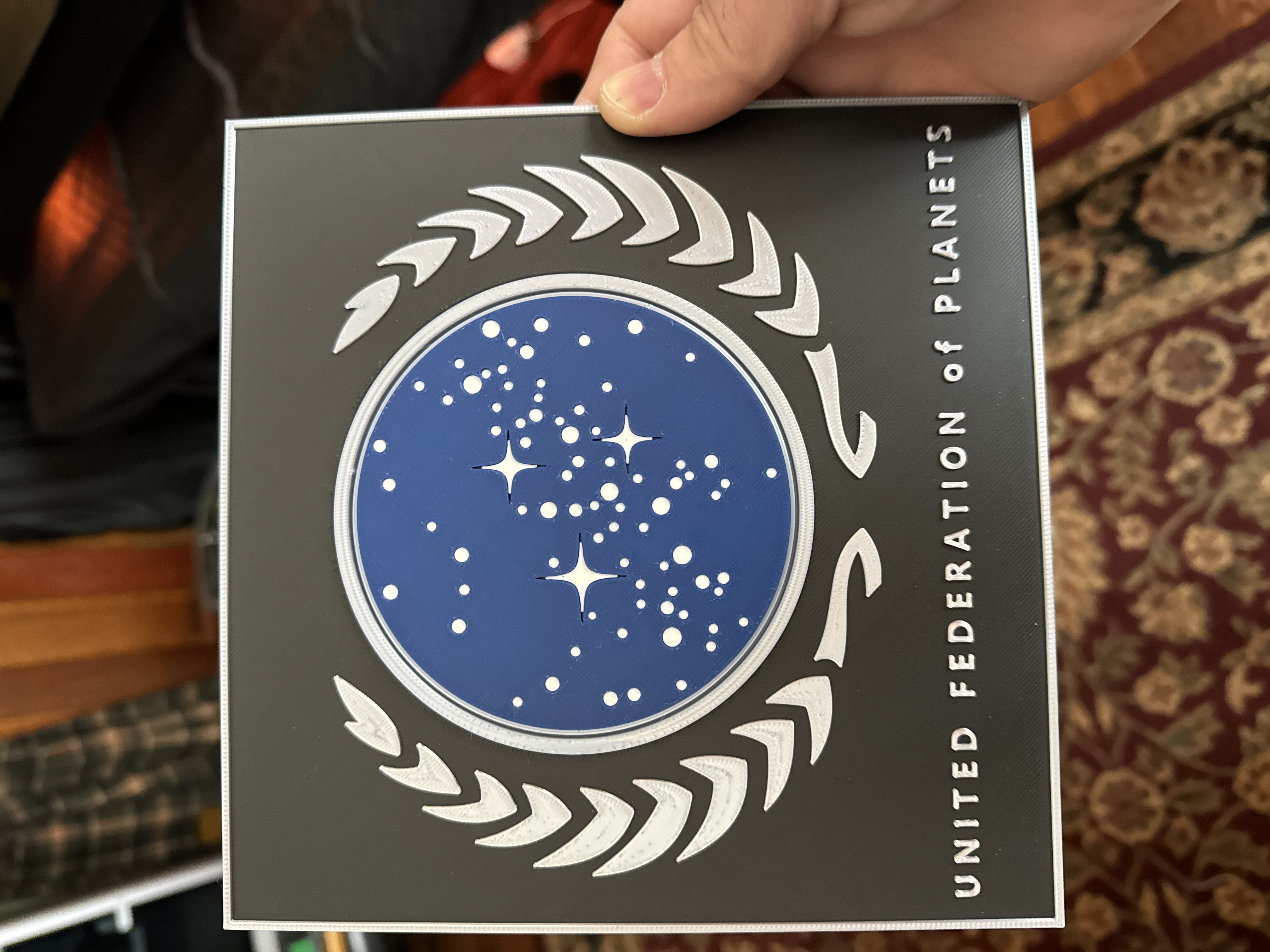 United Federation of Planets Plaque