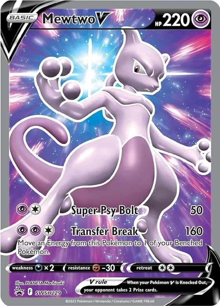 Pokemon Card Mewtwo - HueForge