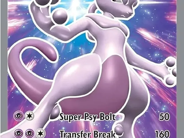 Pokemon Card Mewtwo - HueForge