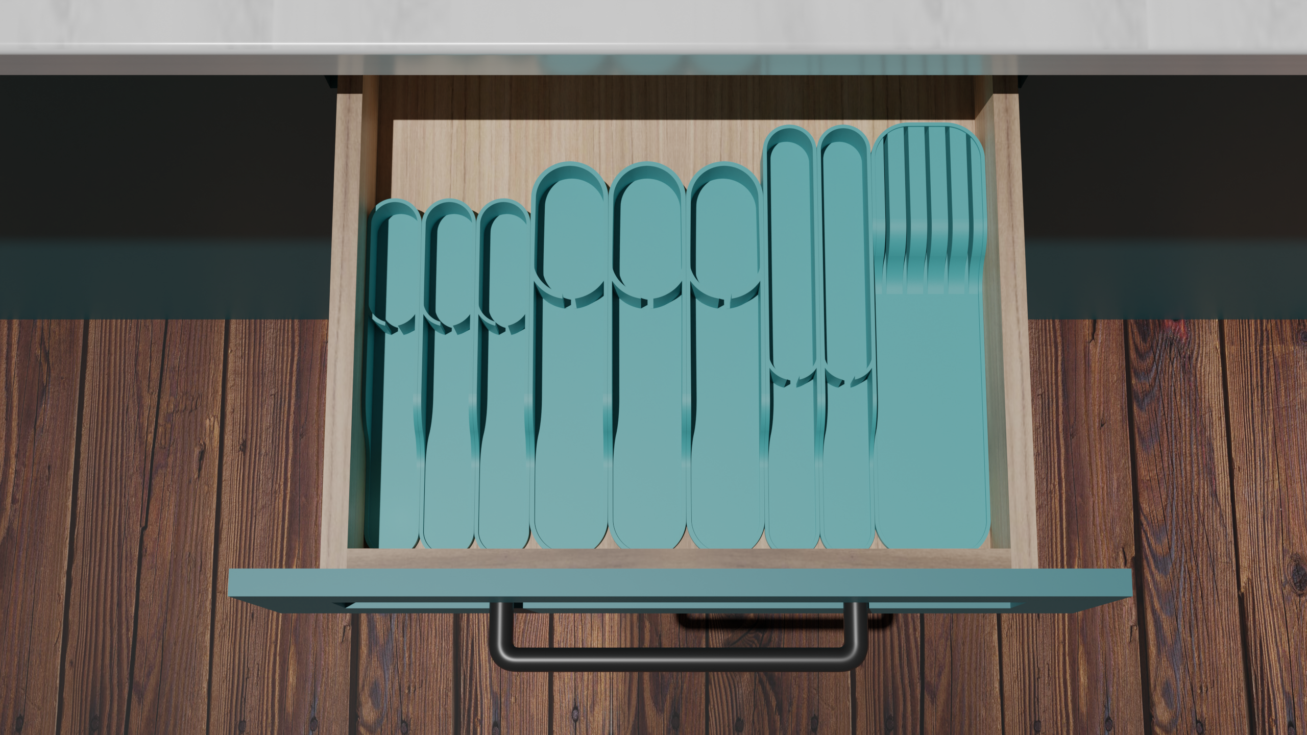 Ovate and Modular Cutlery Organizers
