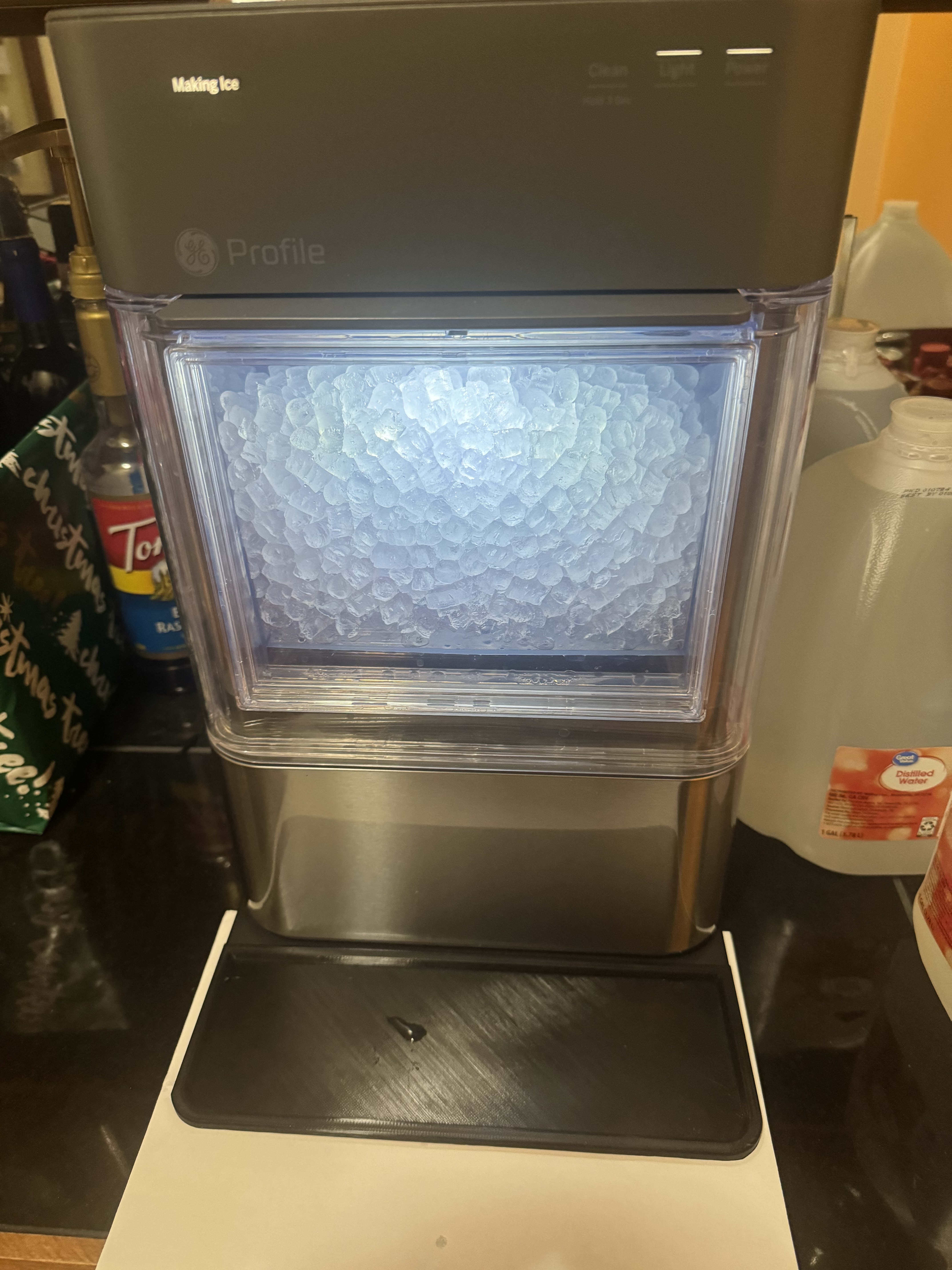 Improved Drip Tray for GE Opal v2.0 Nugget Ice Maker