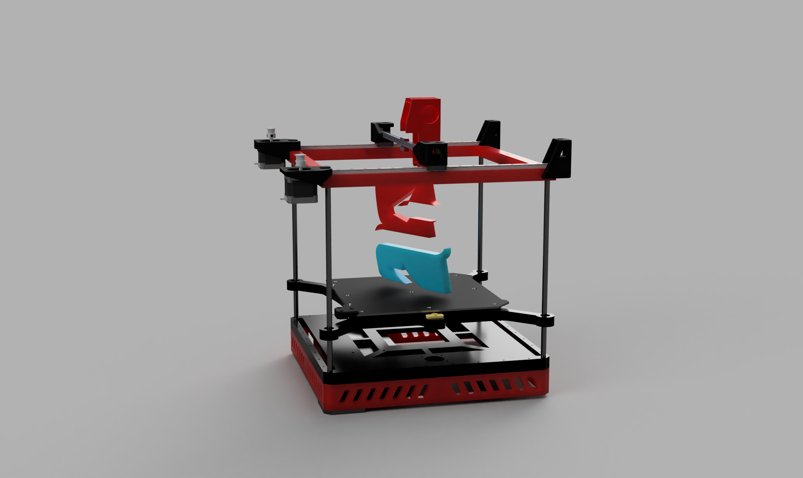 Queen 3d Printer by B&D Machines Download free STL model