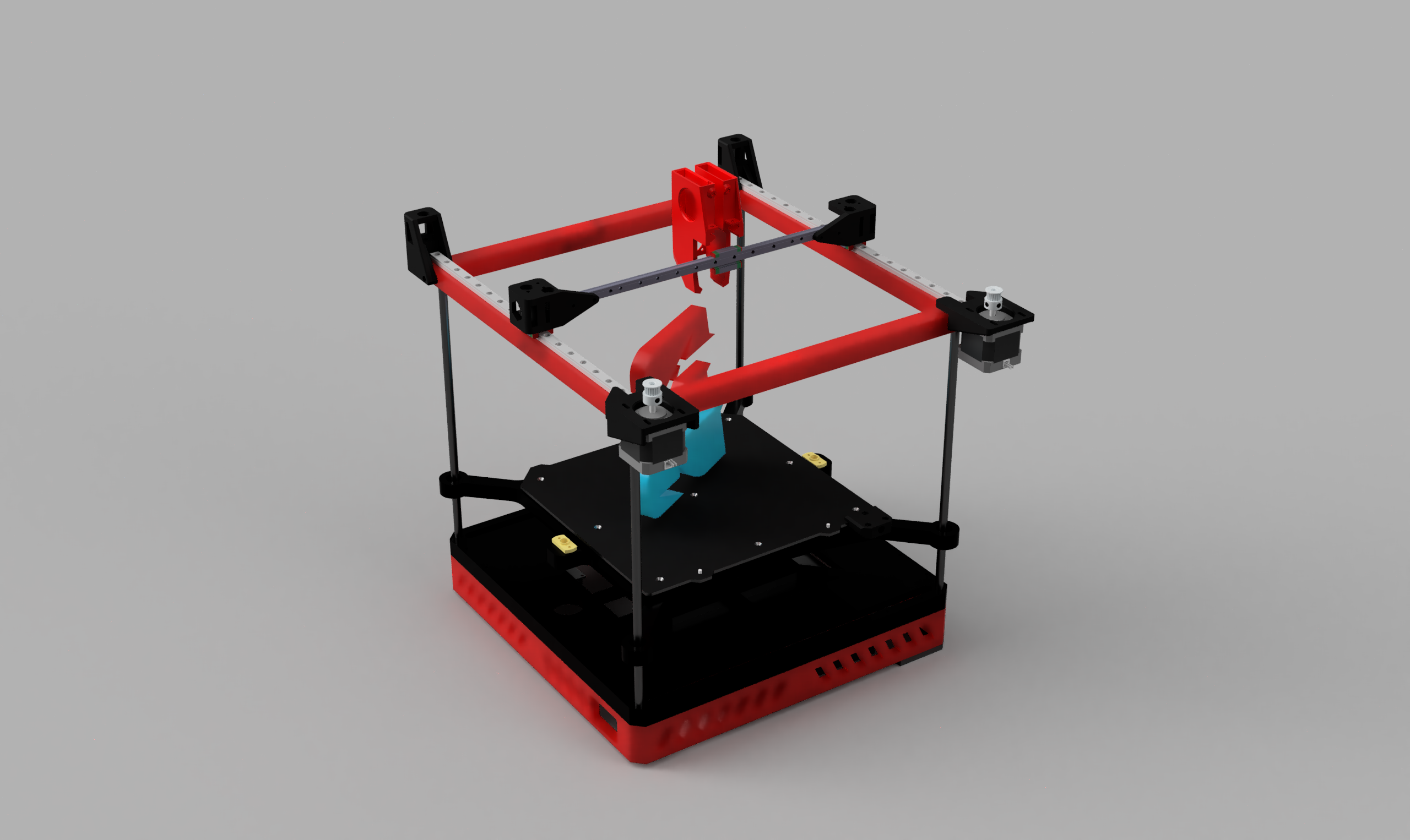 Queen 3d Printer by B&D Machines Download free STL model