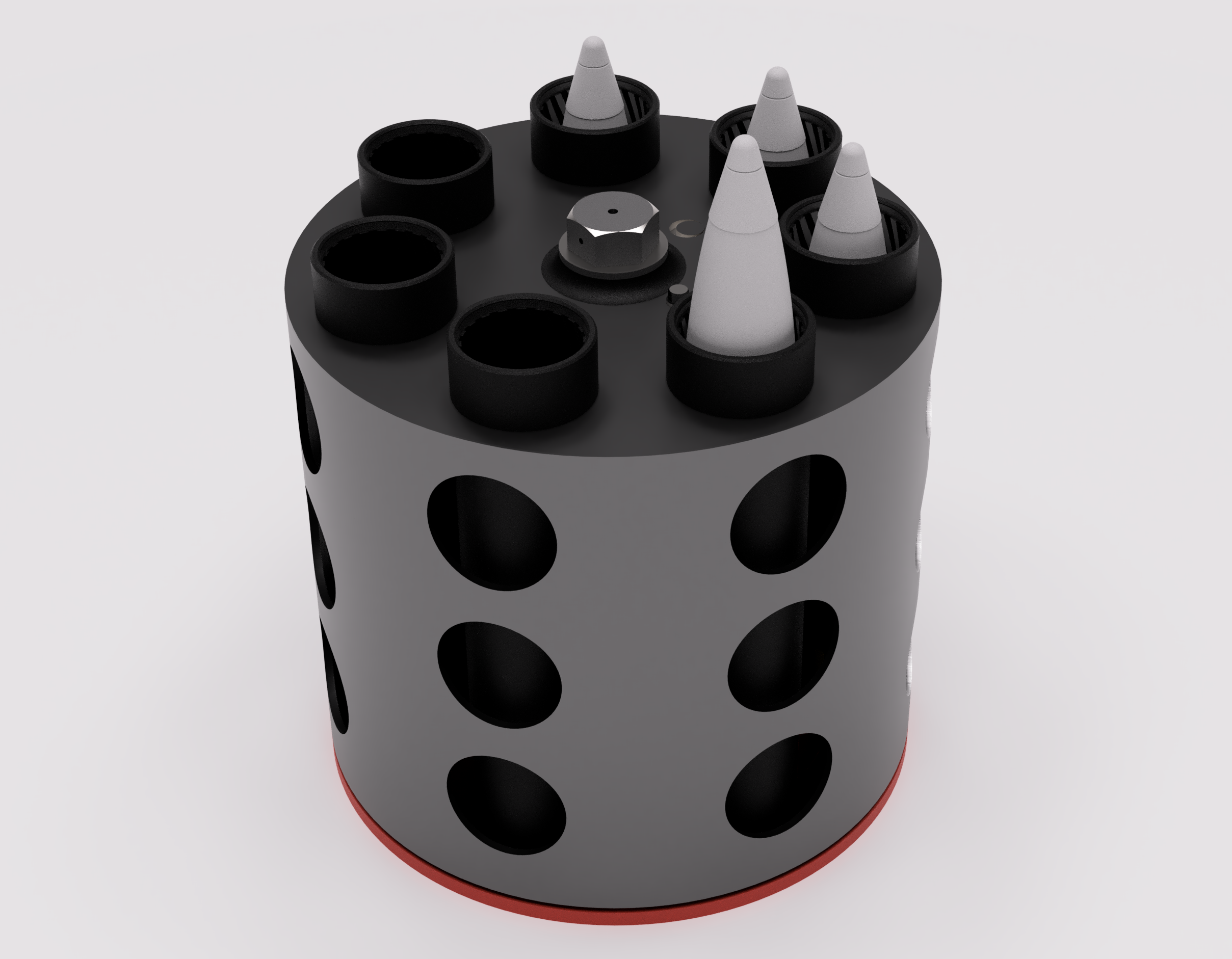 A-10 30mm GAU-8 Gatling Gun Rotating Desk Model / Pen Holder