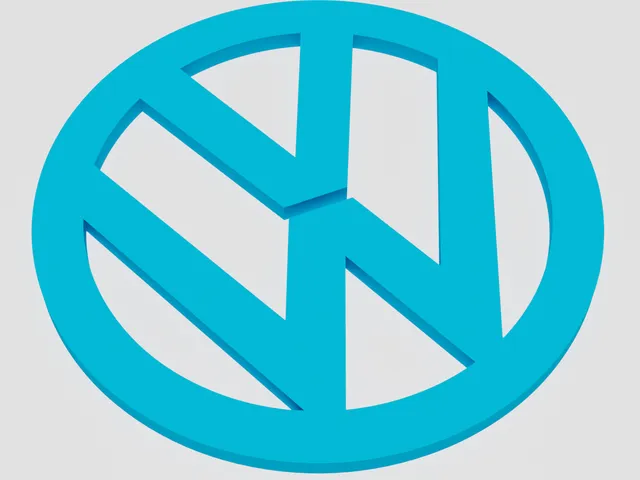 Volkswagen new logo coaster