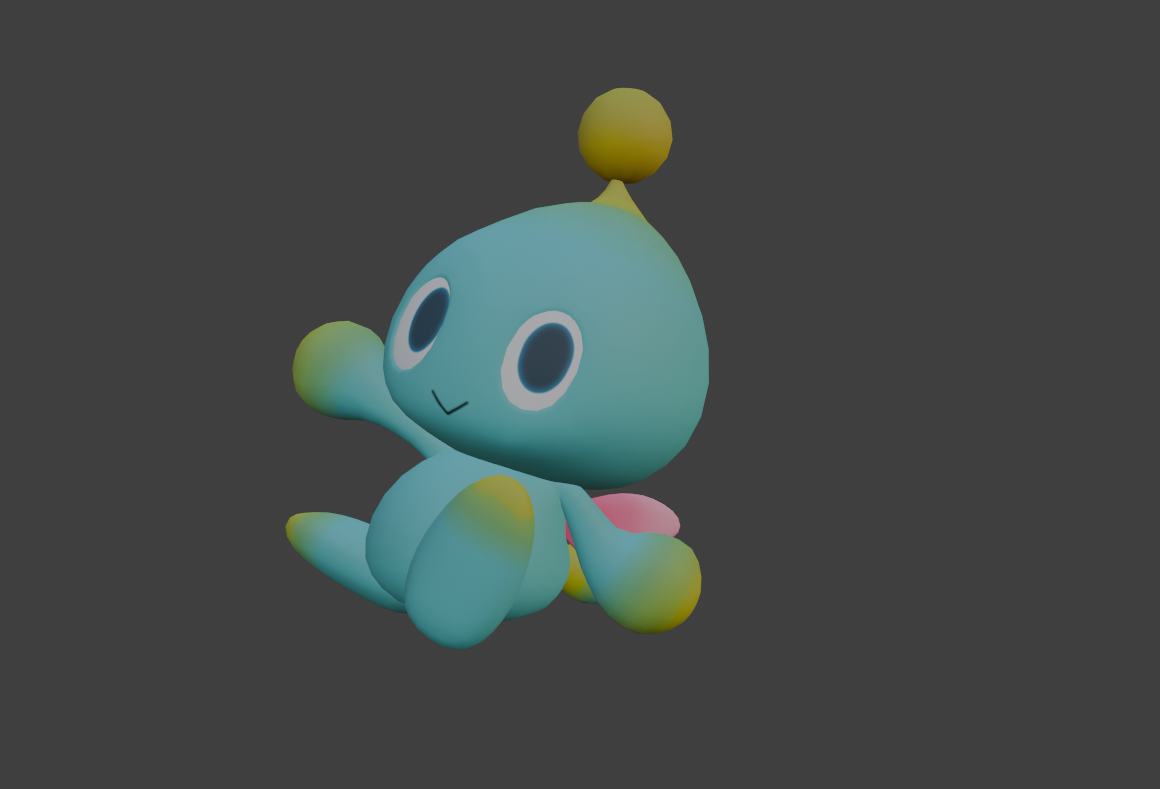 Baby Chao from Sonic Adventures 2 by Skeleton Dan | Download free STL ...