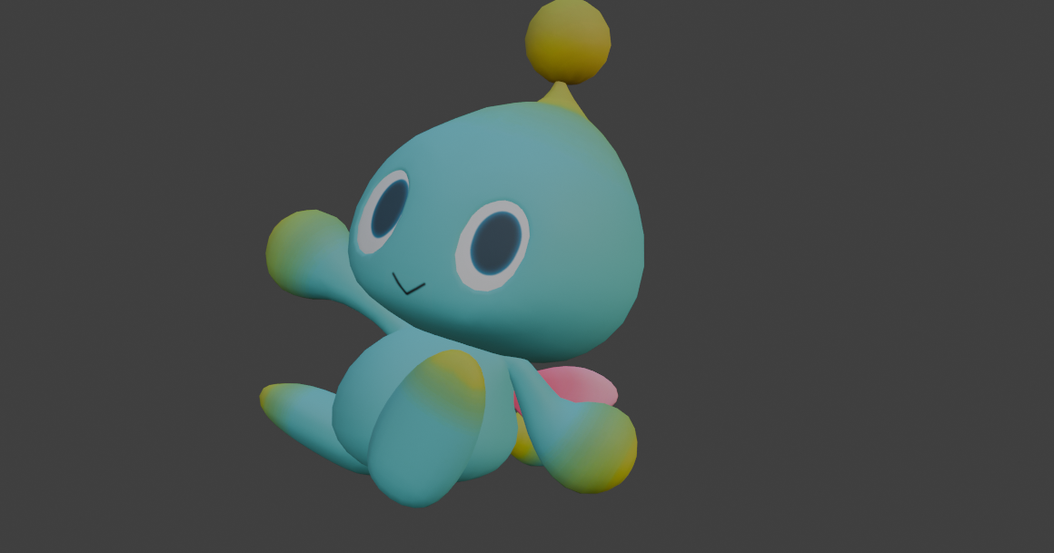 Baby Chao from Sonic Adventures 2 by Skeleton Dan | Download free STL ...