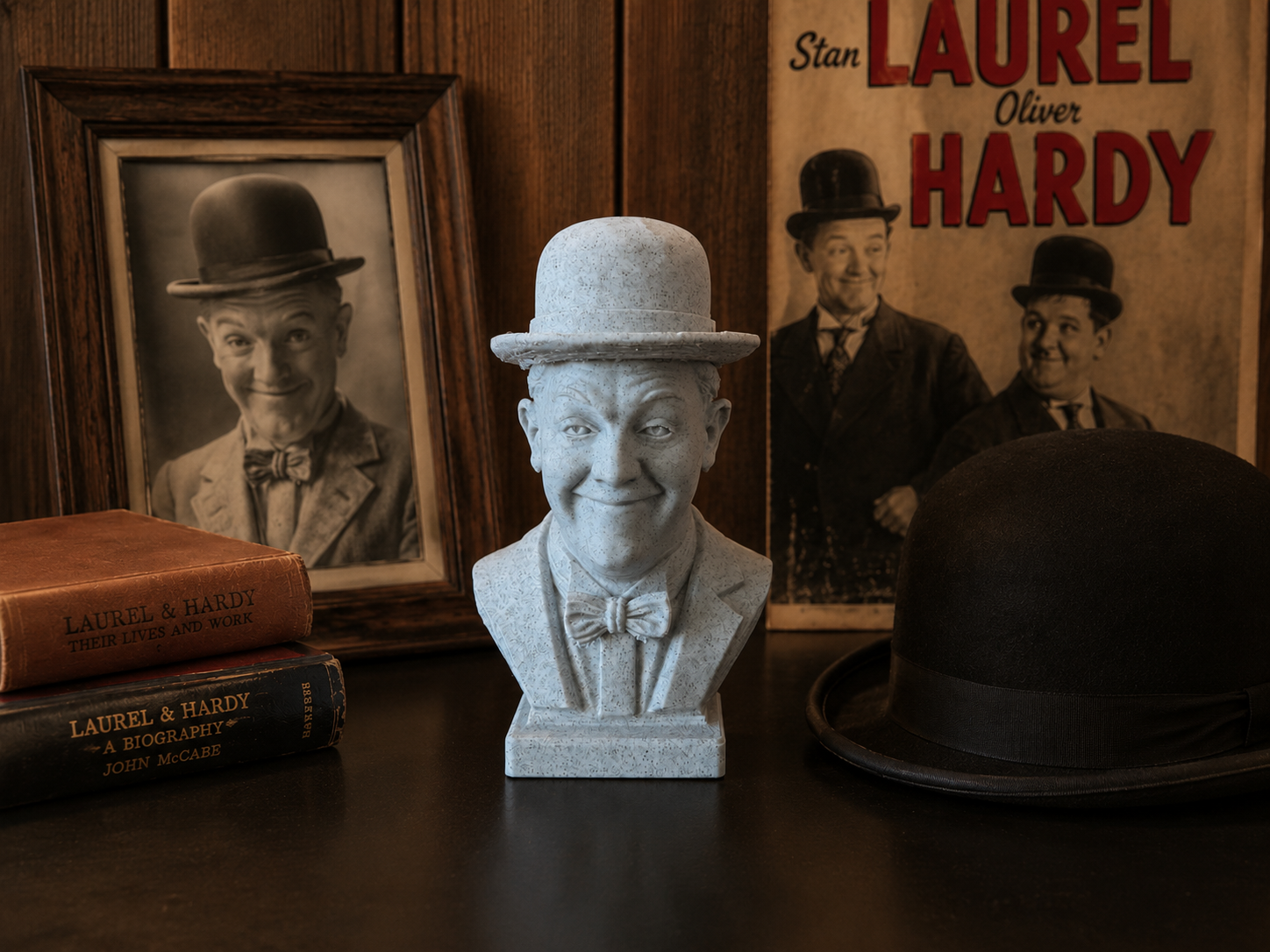 Stan Laurel Bust