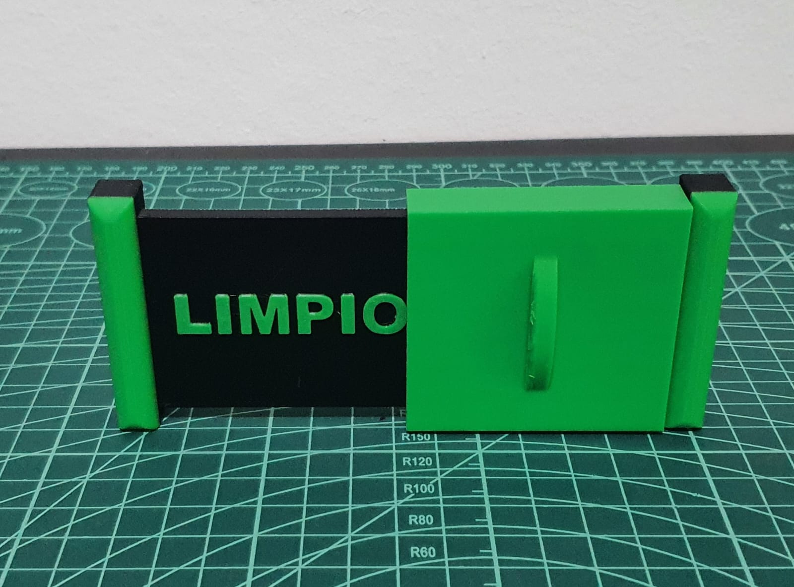 cartel lavavajillas 3D model thumbnail