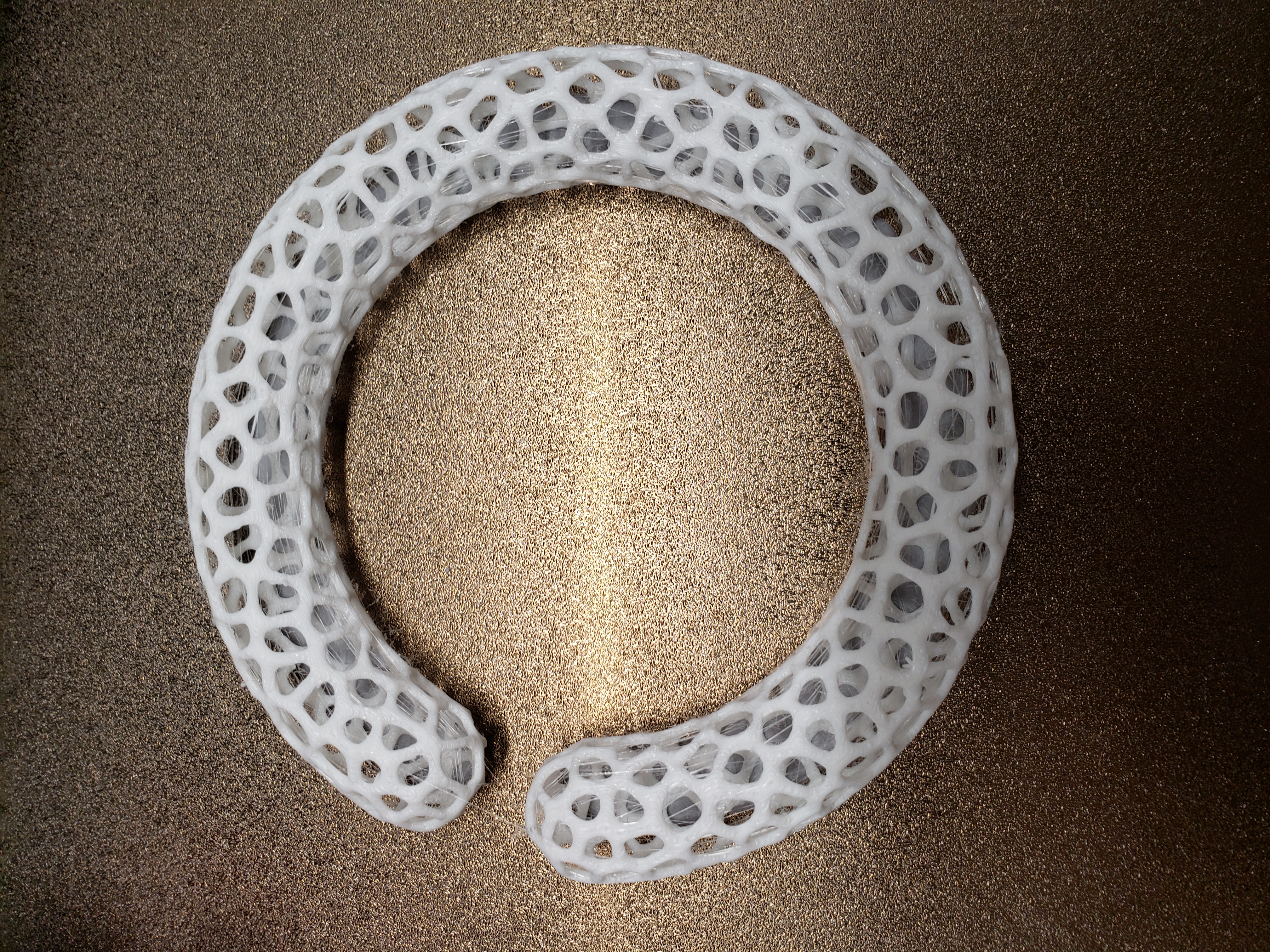 Miniatura 5 do modelo 3D Voronoi Bracelet