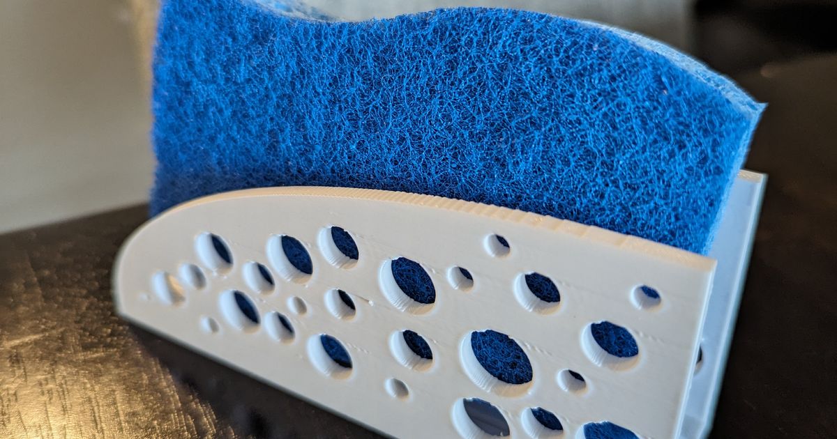 Sponge Holder by tuturuu Download free STL model