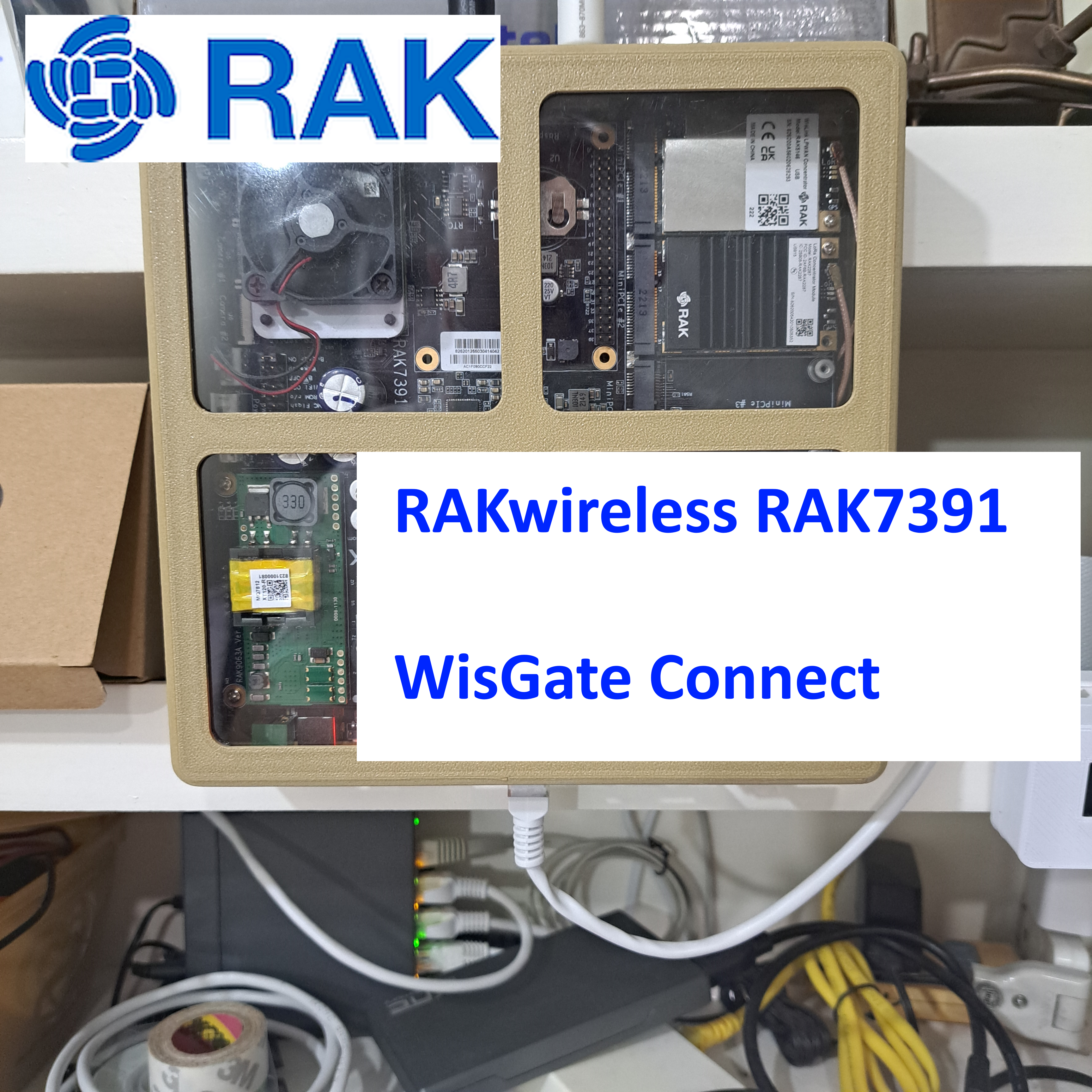 RAK7391 WisGate Connect Show (off) Case