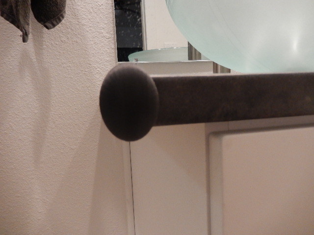 bathroom / kitchen counter end cap 3D model