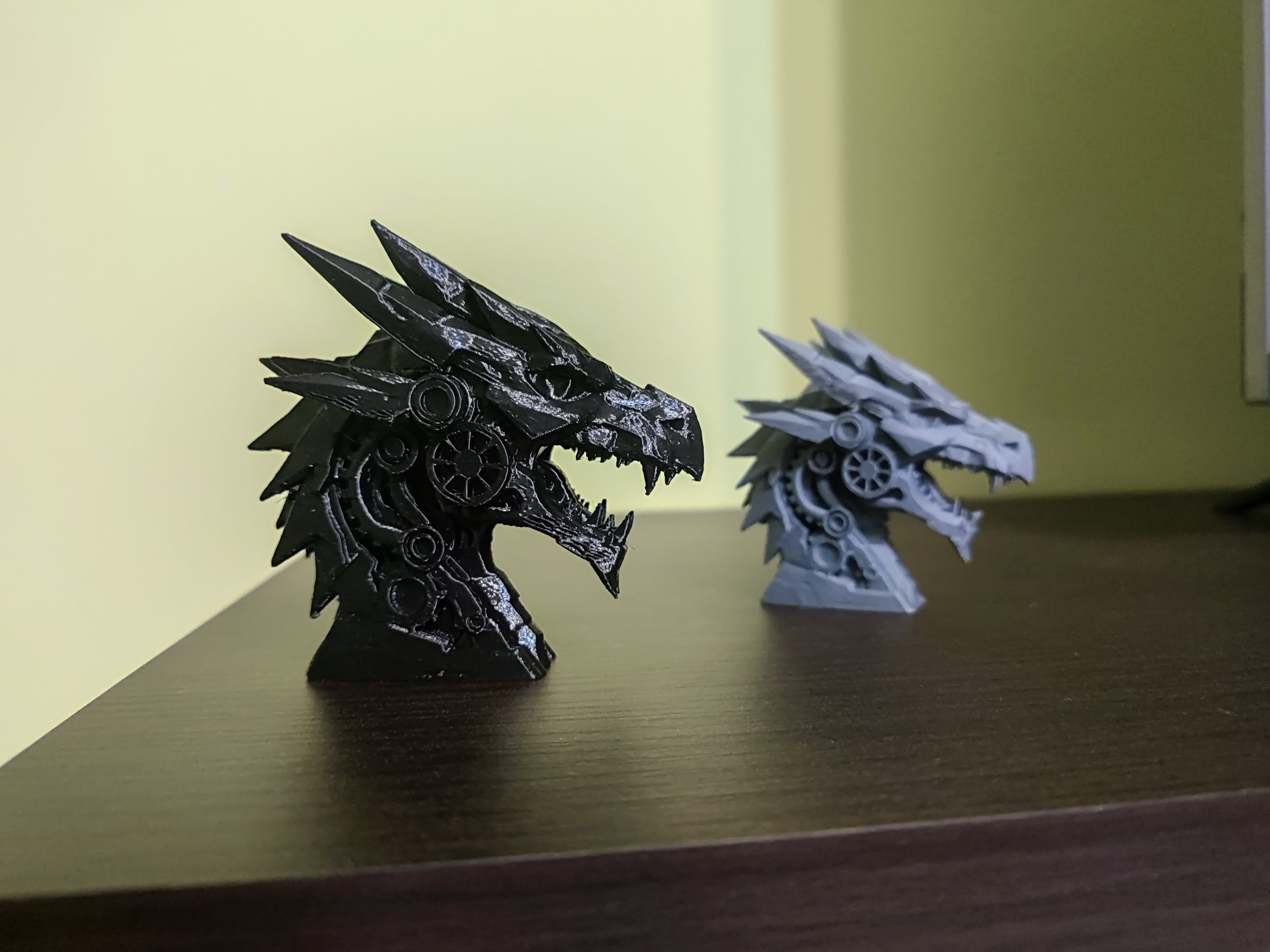 Miniatura 3 do modelo 3D Dragon Mecha head