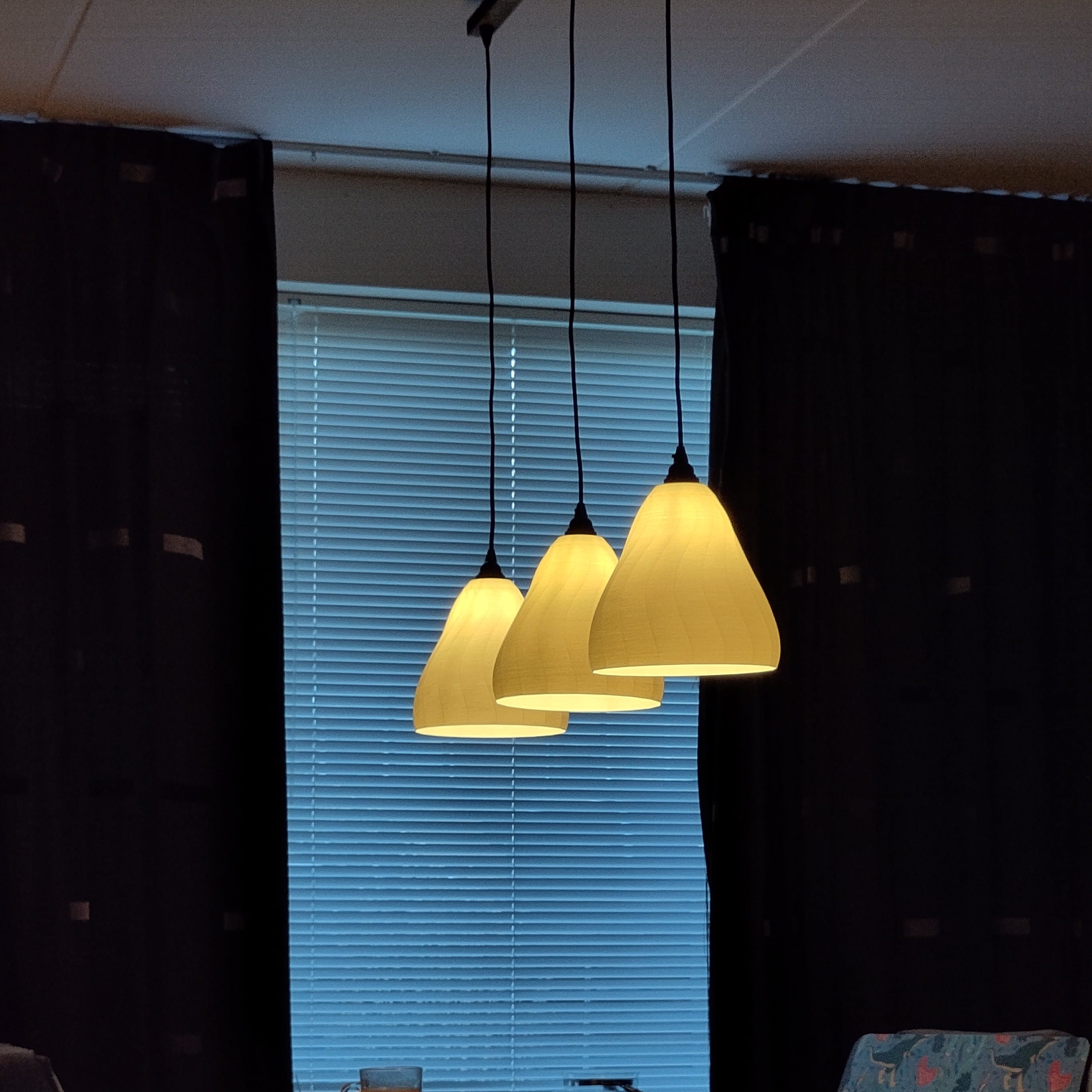 Lamp Shade Polygon Smooth 250 mm - Vase Mode - E27 socket