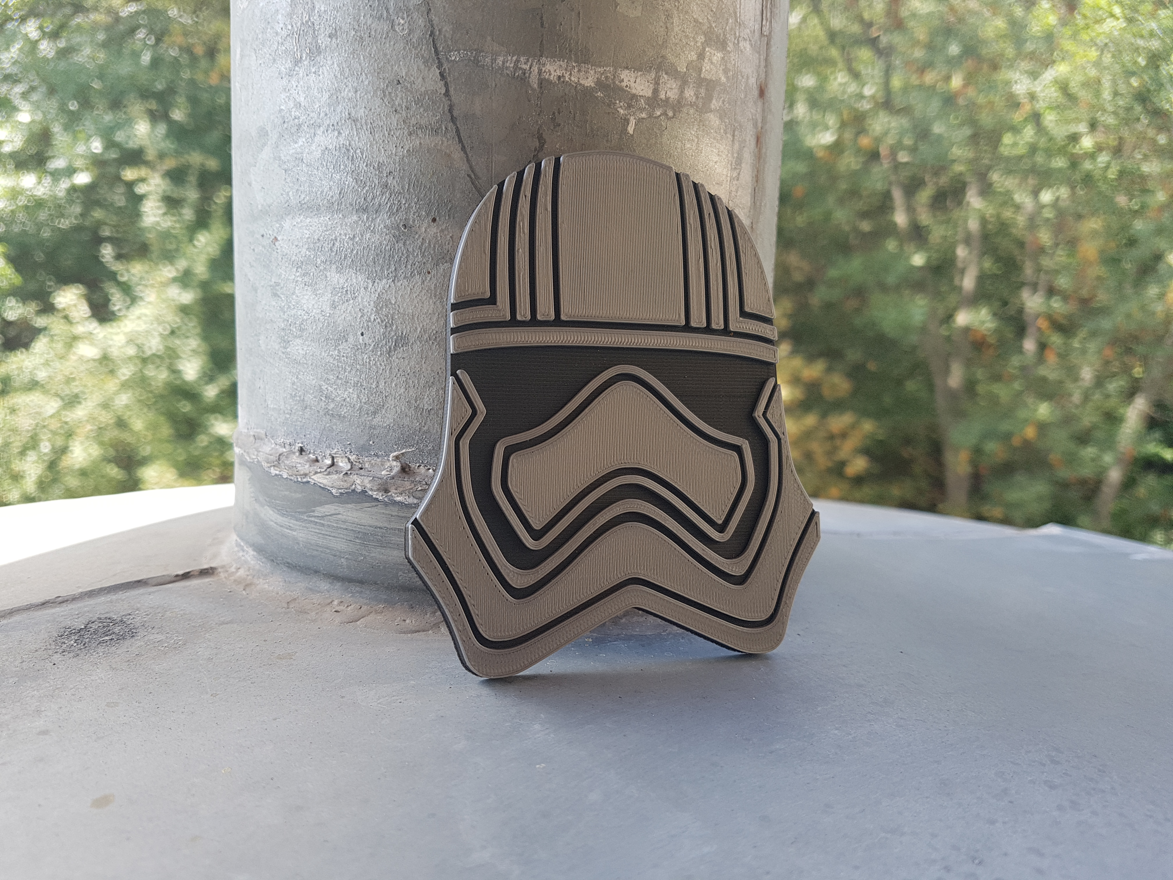 Miniatura 3 do modelo 3D Star Wars Captain Phasma Magnet