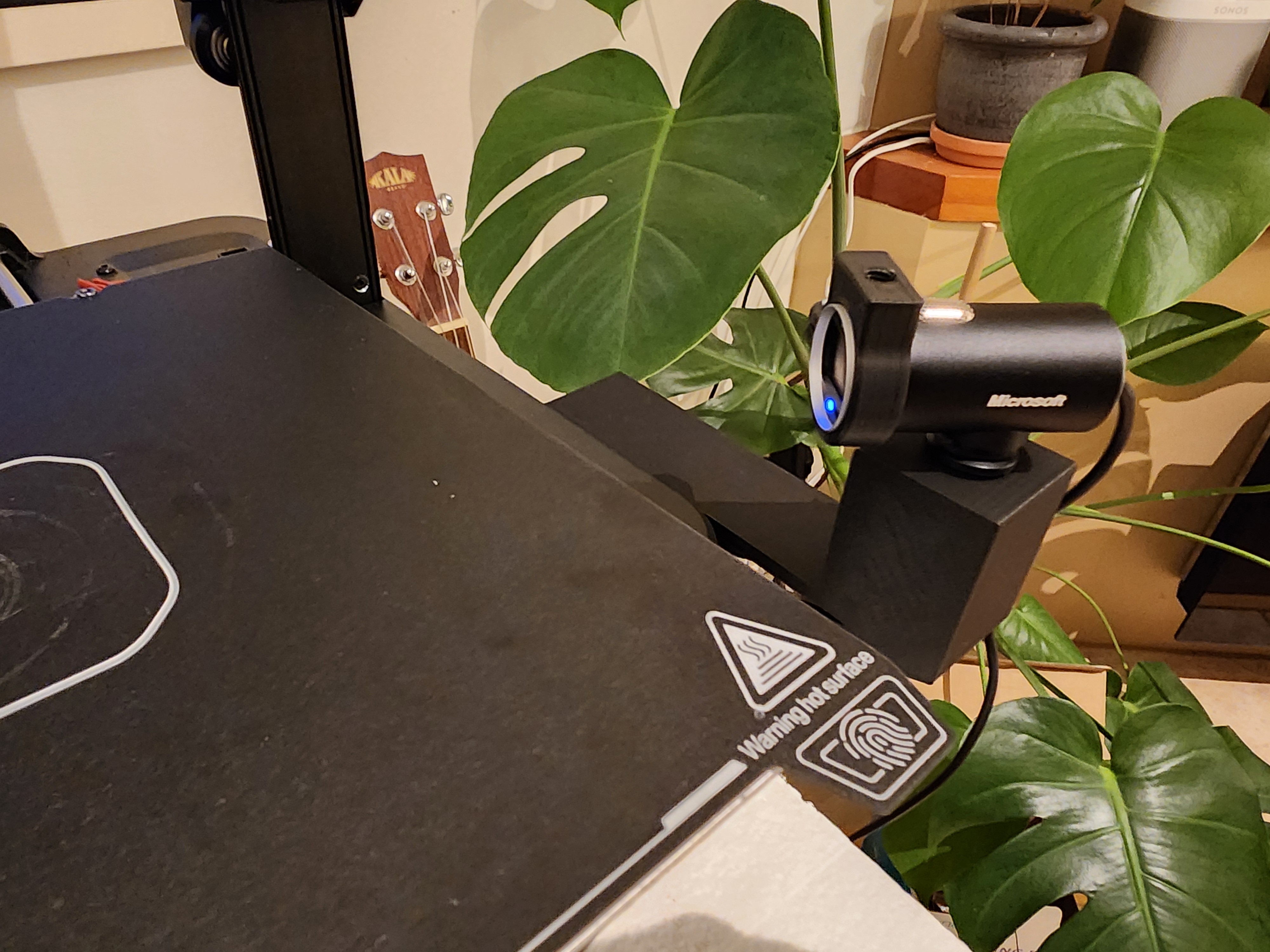 Webcam Arm and Mount for Ender 3 v3 and Microsoft Lifecam by BargainBin ...