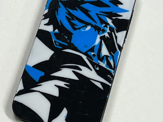 Multicolor TPU Anime iPhone 8/SE cover