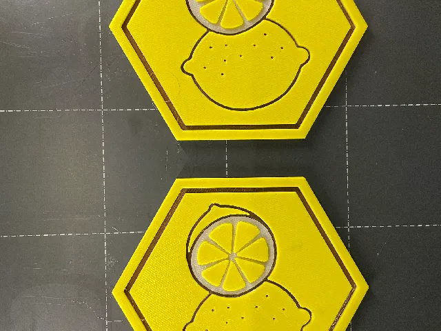 Lemon Coaster