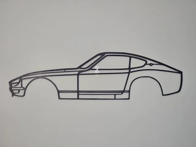 Datsun 280Z - Silhouette Wall Art
