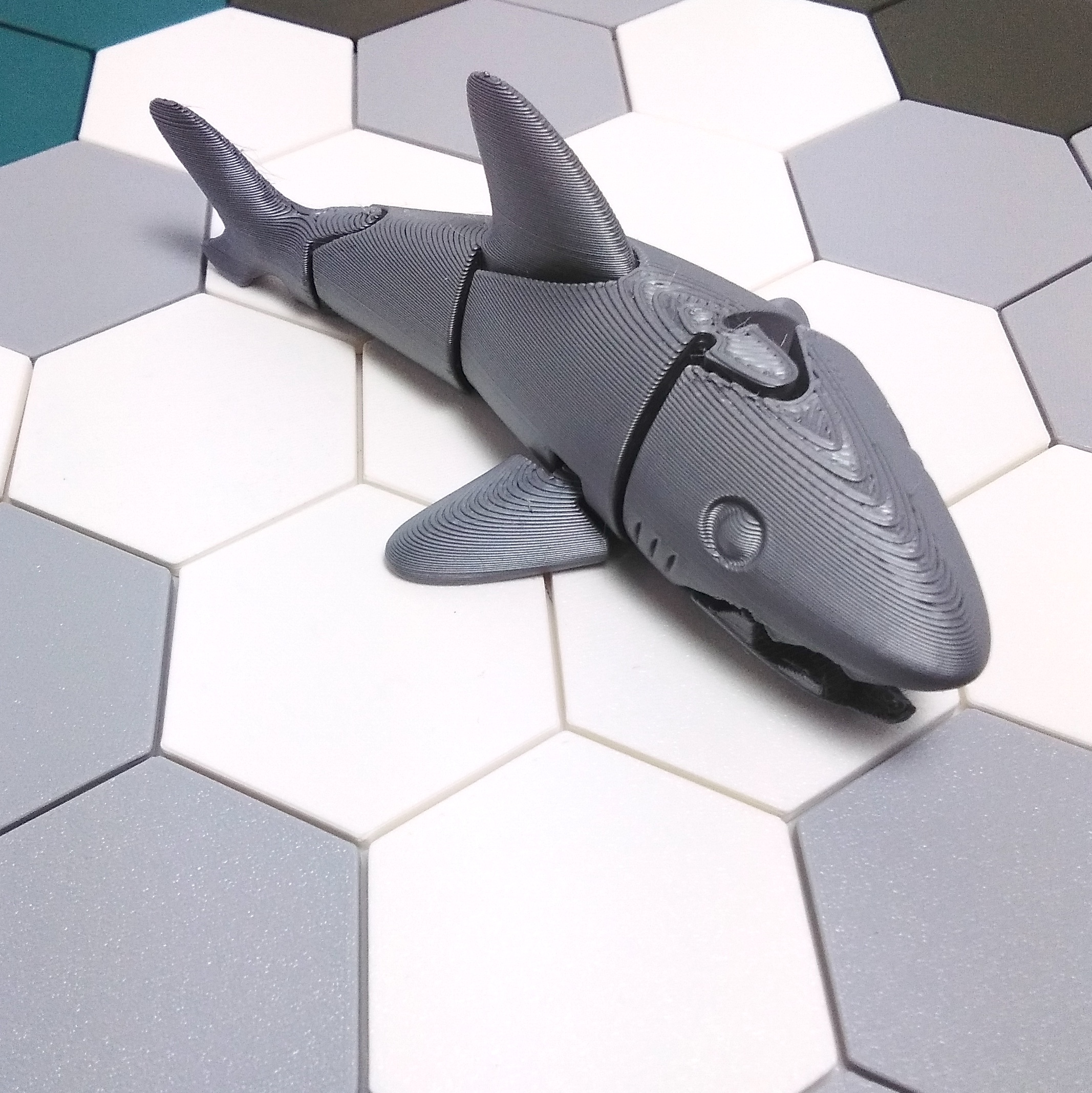 Articulated Shark By Lali3d | Download Free STL Model | Printables.com