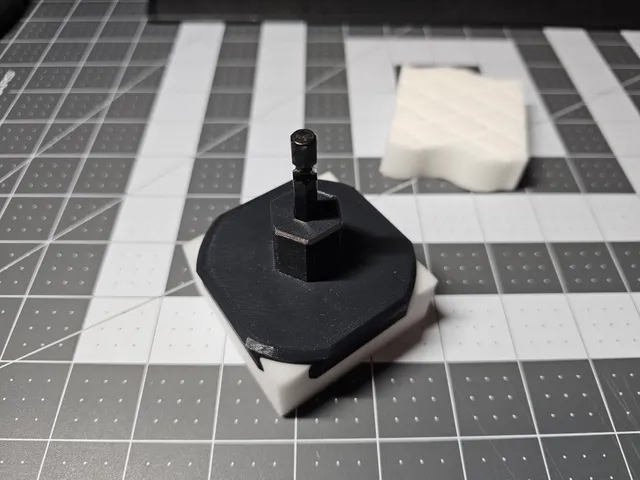 Drill Powered Magic Eraser Holder