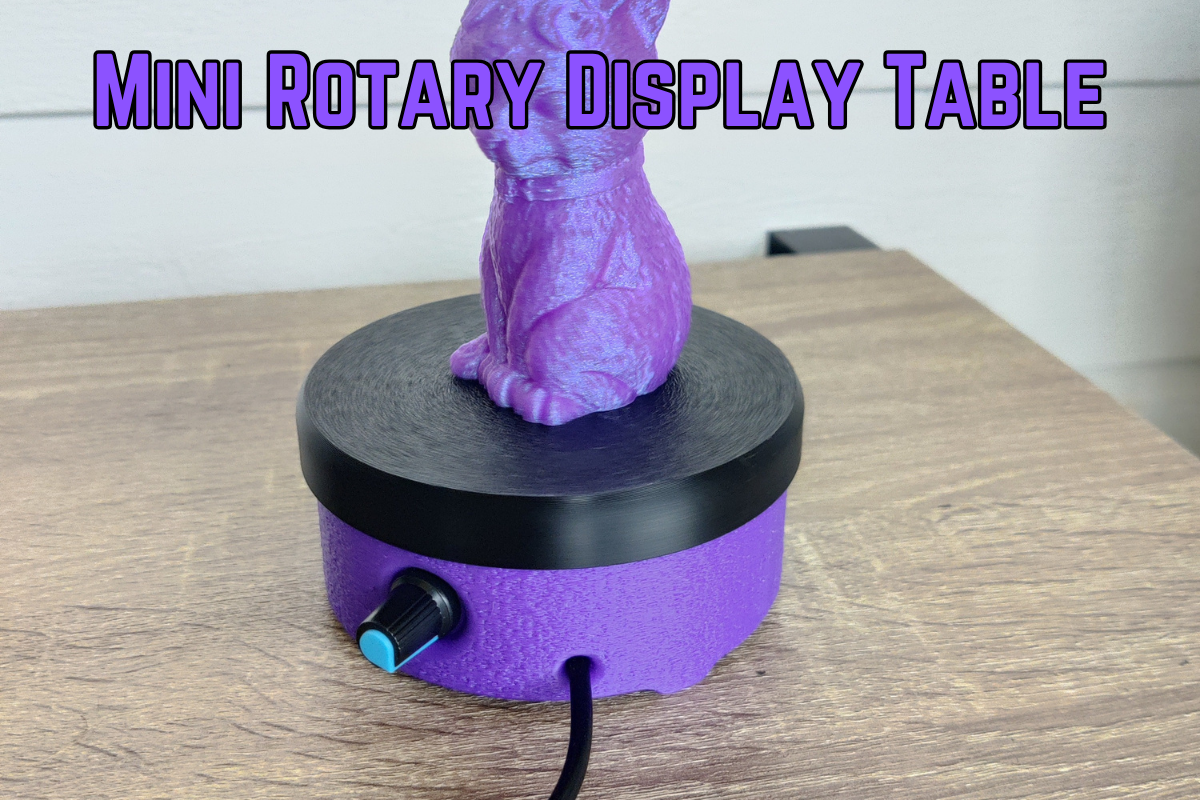 Mini Rotary Display Table