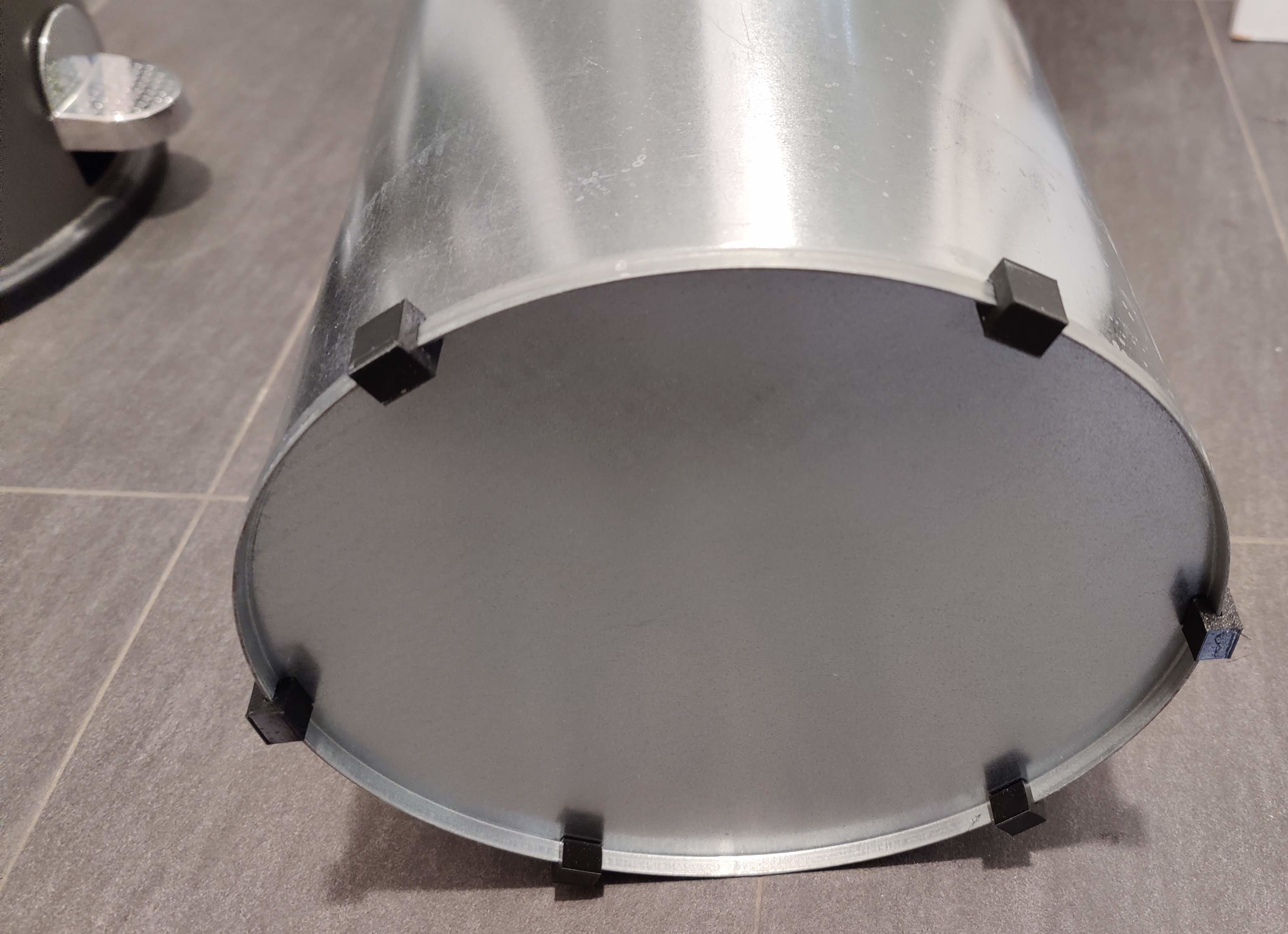 Dampening Feet for Wesco Trash Can Insert