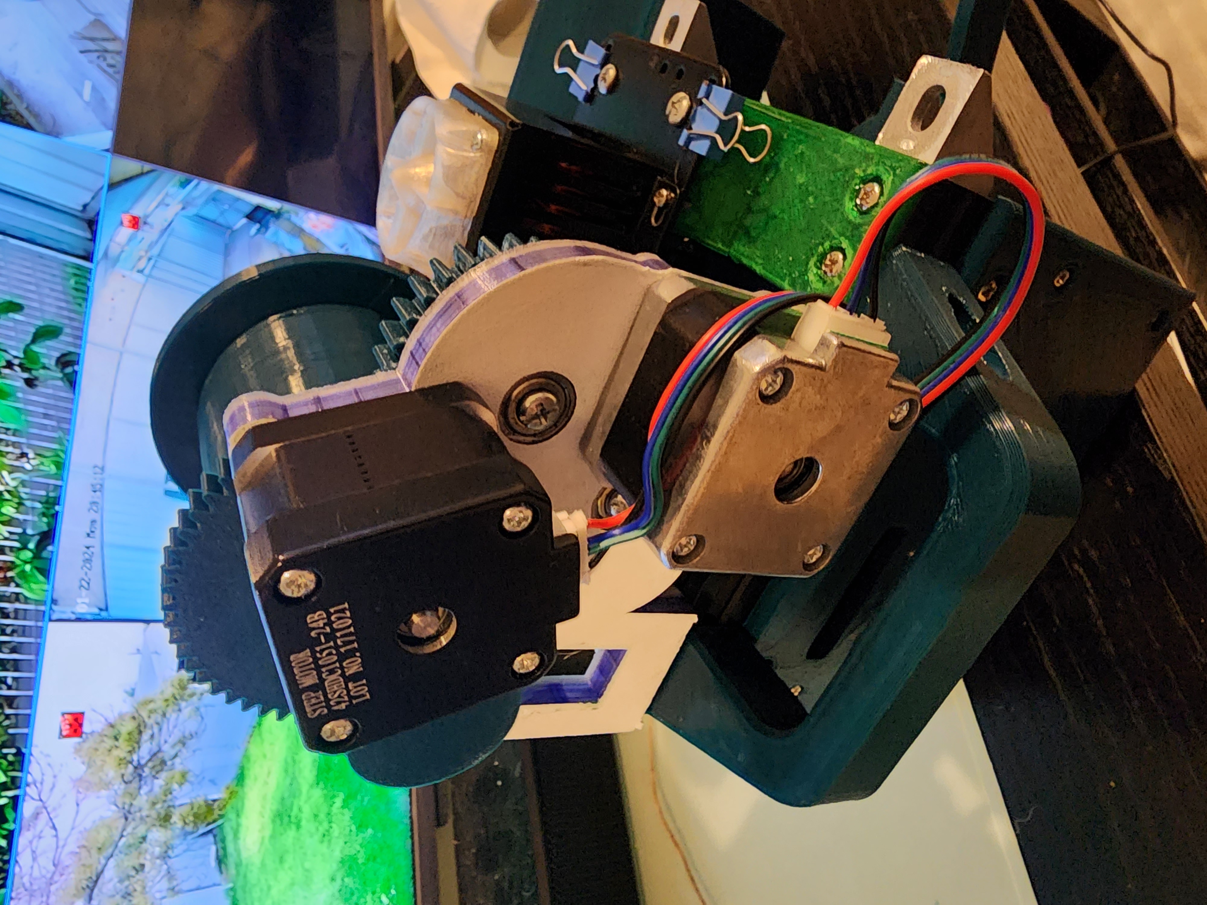 Dual motor mount for recreator 3d fun size